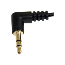 StarTech.com 1 ft. (0.3 m) Right Angle 3.5 mm Audio Cable -