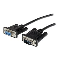 StarTech.com 2m Black Straight Through DB9 RS232 Serial