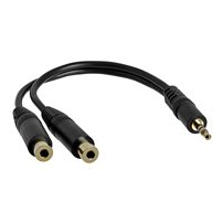 StarTech.com 6 in. 3.5mm Audio Splitter Cable - Stereo