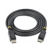 StarTech.com 0.5m Short DisplayPort 1.2 Cable with Latches