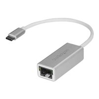 StarTech.com USB-C till Gigabit-nätverksadapter - silver -