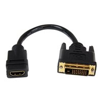 StarTech.com 20 cm HDMI till DVI-D-videokabeladapter -