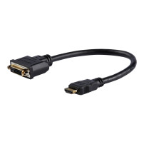 StarTech.com 20 cm HDMI till DVI-D-videokabeladapter -