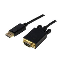 StarTech.com 3 m DisplayPort till VGA-kabel - Aktiv