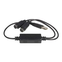 StarTech.com USB till PS/2-adapter - Tangentbord och mus -
