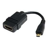 StarTech.com Höghastighets-HDMI-kabeladapter på 12 cm -