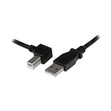 StarTech.com 3m USB 2.0 A to Left Angle B Cable Cord - 3 m