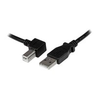 StarTech.com 3m USB 2.0 A to Left Angle B Cable Cord - 3 m
