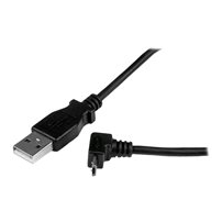 StarTech.com 2m Micro USB Cable Cord - A to Up Angle Micro