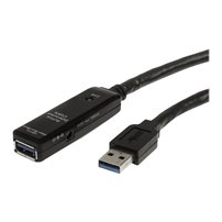 StarTech.com 10 m aktiv USB 3.0-förlängningskabel - M/F -