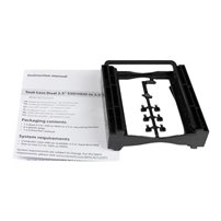 StarTech.com Dubbelt 2,5" SSD/HDD-monteringsfäste för 3,5"