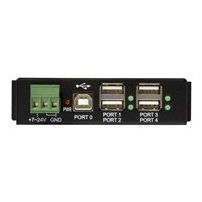 StarTech.com Rackmount USB 2.0 Hub - 4 Port Rugged
