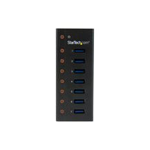StarTech.com USB 3.0-hubb med 7 portar  skrivbords- eller