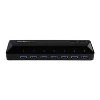 StarTech.com USB 3.0-hub med 7 portar och dedicerade
