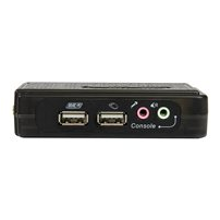 StarTech.com 2 Port USB VGA KVM Switch - Single VGA -
