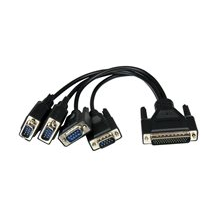 StarTech.com PCI express PCIe seriellt kombokort med 4