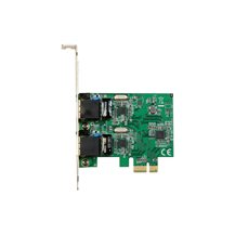 StarTech.com Gigabit PCI Express kortadapter med två portar