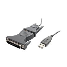 StarTech.com USB till RS232 DB9/DB25 seriell kabeladapter 