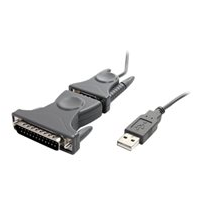 StarTech.com USB till RS232 DB9/DB25 seriell kabeladapter 