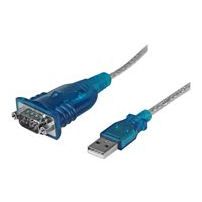 StarTech.com USB till seriell RS232 DB9-kabeladapter med 1