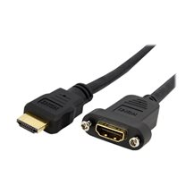 StarTech.com 3ft HDMI Female to Male Adapter, 4K High Speed