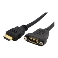StarTech.com 3ft HDMI Female to Male Adapter, 4K High Speed