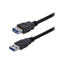 StarTech.com 1m Black SuperSpeed USB 3.0 Extension Cable A