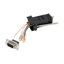 StarTech.com DB9 till modulär RJ45-adapter - F/F - Seriell