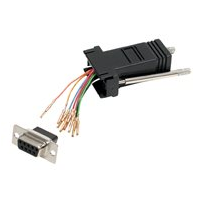 StarTech.com DB9 till modulär RJ45-adapter - F/F - Seriell