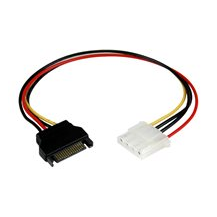 StarTech.com 30 cm SATA till LP4-strömkabeladapter - F/M -