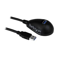 StarTech.com 1,5 m svart SuperSpeed USB