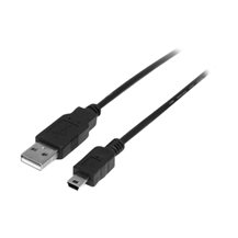 StarTech.com 0.5 m Mini USB 2.0-kabel - A till mini B - M/M