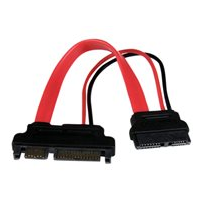 StarTech.com 6in Slimline SATA to SATA Adapter with Power -