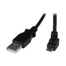StarTech.com 2m Micro USB Cable Cord - A to Down Angle