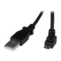 StarTech.com 2m Micro USB Cable Cord - A to Down Angle