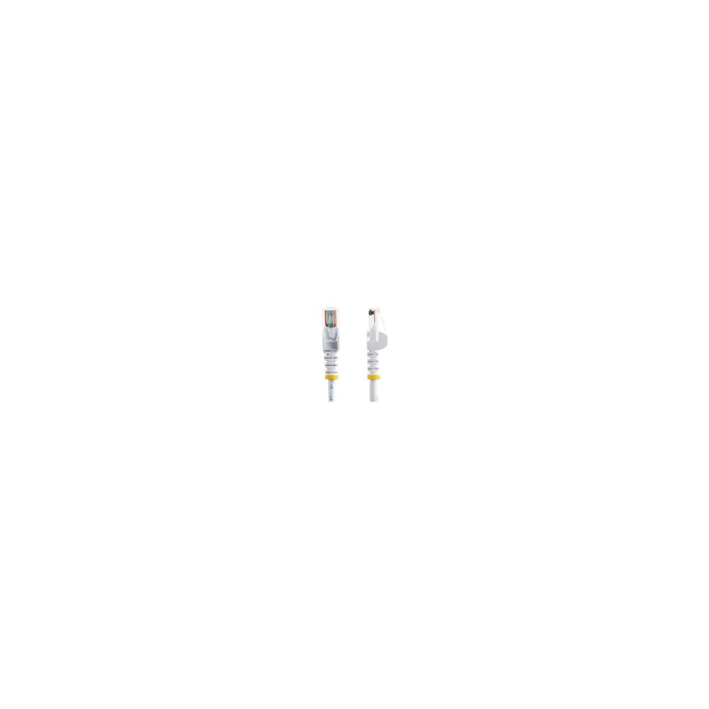 StarTech.com 5m White Cat5e / Cat 5 Snagless Ethernet Patch