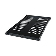 StarTech.com Ventilerad rackmonteringshylla med justerbart