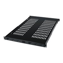 StarTech.com Ventilerad rackmonteringshylla med justerbart