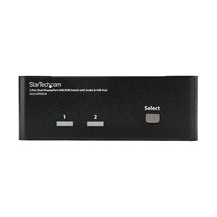 StarTech.com Dubbel USB DisplayPort KVM-switch med 2
