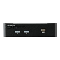 StarTech.com 2 Port USB HDMI KVM Switch with Audio and USB