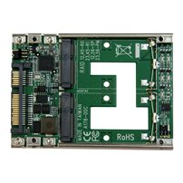 StarTech.com Dubbel mSATA SSD till 2,5" SATA