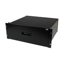 StarTech.com 4U Black Steel Storage Drawer for 19in Racks