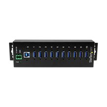 StarTech.com USB 3.0-hubb med 10 portar - Industriell