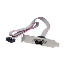 StarTech.com 1 Port 16in DB9 Serial Port BRacket to 10 Pin