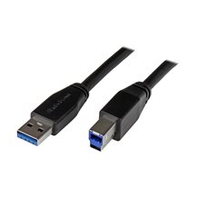 StarTech.com 1 m SuperSpeed USB 3.0-kabel A till B  M/M -