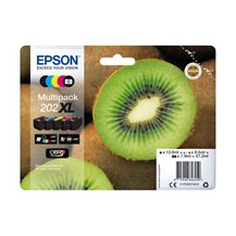 Epson Multipack 202XL - 5-pack - hög kapacitet - svart,
