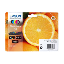 Epson 33 Multipack - 5-pack - 24.4 ml - svart, gul, cyan,