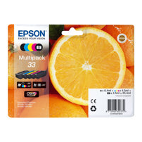 Epson 33 Multipack - 5-pack - 24.4 ml - svart, gul, cyan,