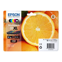 Epson 33XL Multipack - 5-pack - 47 ml - XL - svart, gul,