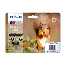 Epson Multipack 378 - 6-pack - svart, gul, cyan, magenta,